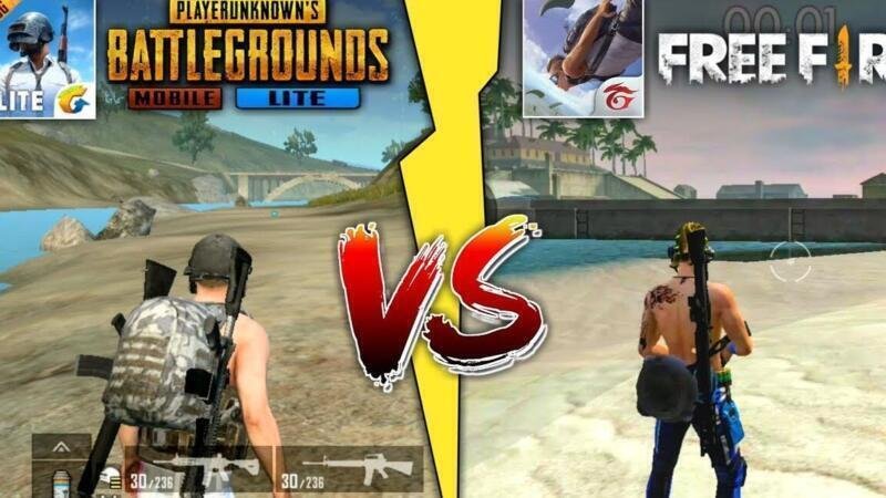Free Fire Vs PUBG Mobile Lite Which one is best | Game Comparison