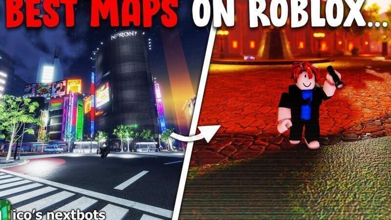 This Game has the BEST MAPS on ROBLOX... (Nico's Nextbots)