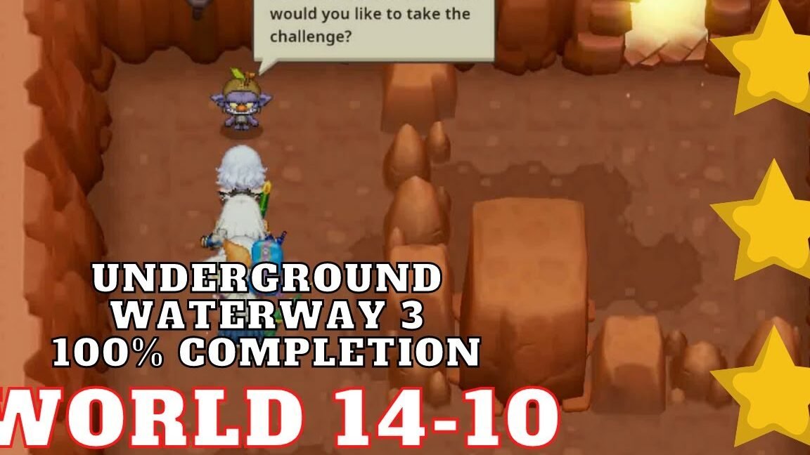 Guardian Tales | World 14-10 (Normal) 100% Completion | Underground  Waterway 3