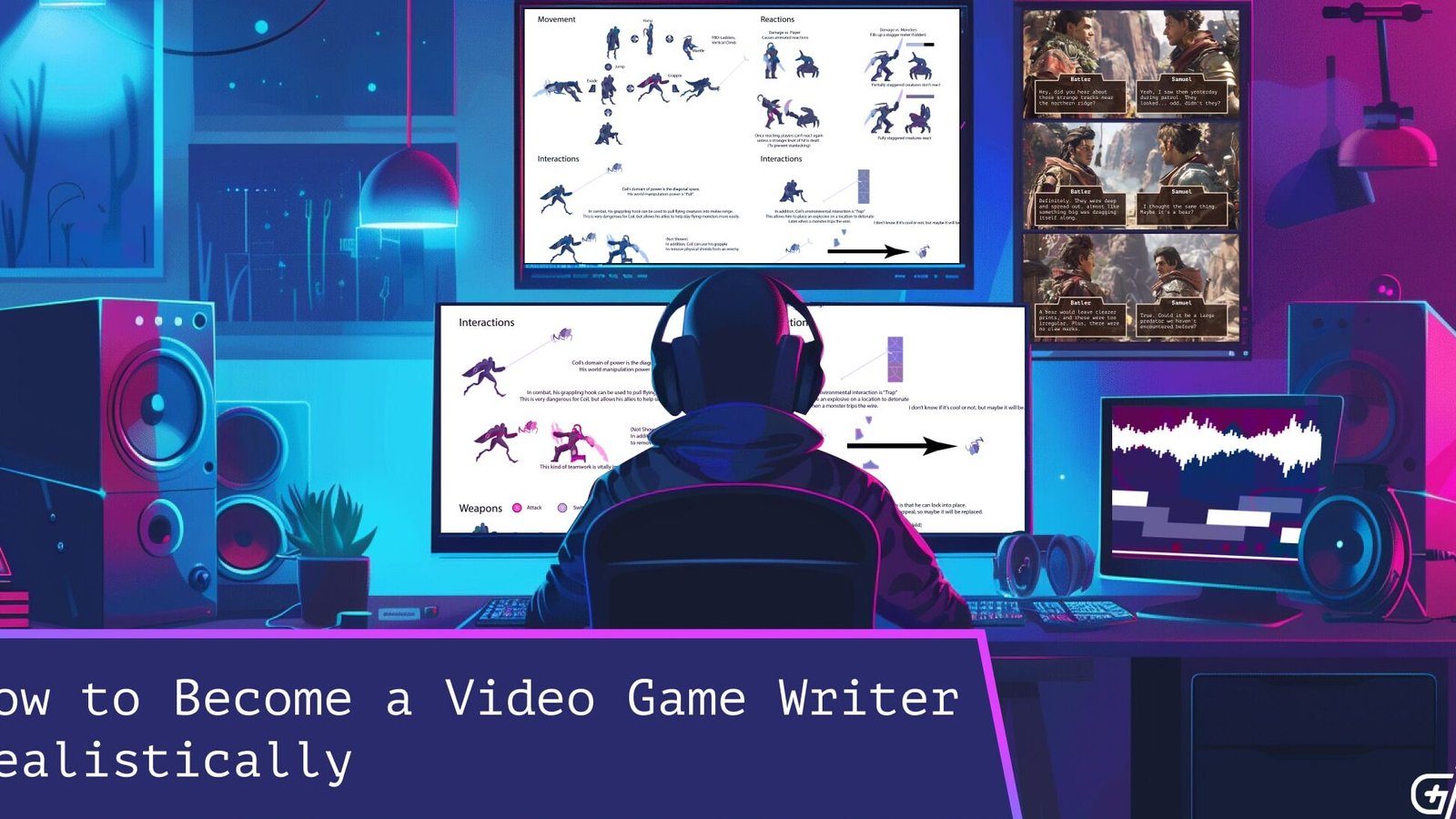 What Does a Video Game Writer Do? And How to Become One