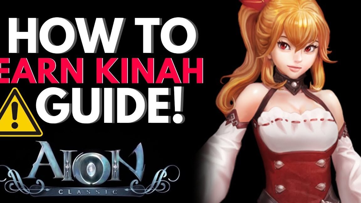 Aion Classic HOW TO EARN KINAH? Beginners Guide! (NEW PC MMORPG 2021)