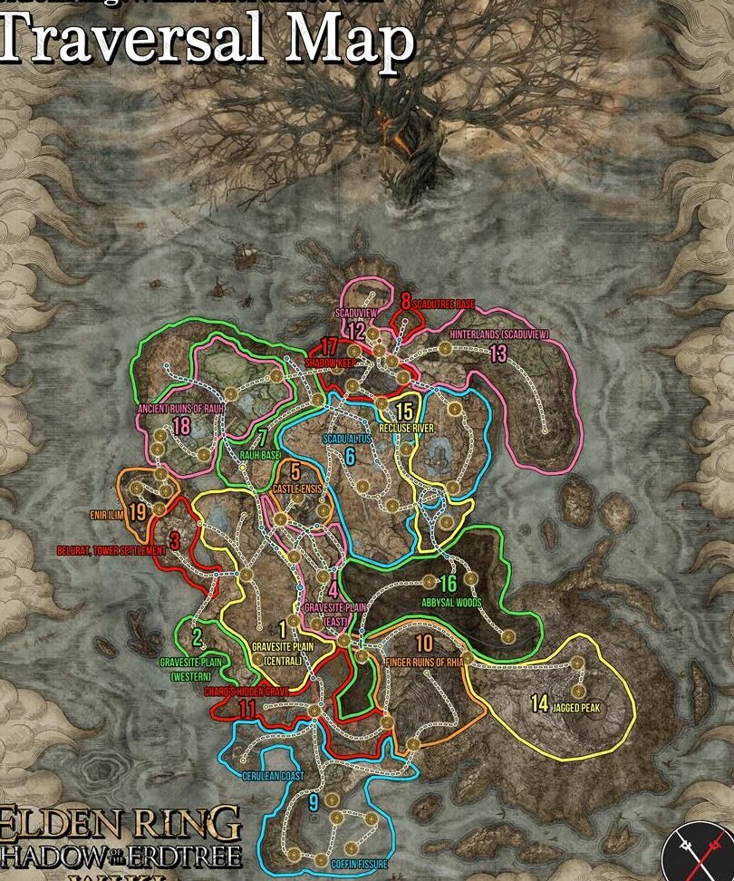Shadow Lands Game Progress Route | Elden Ring Wiki