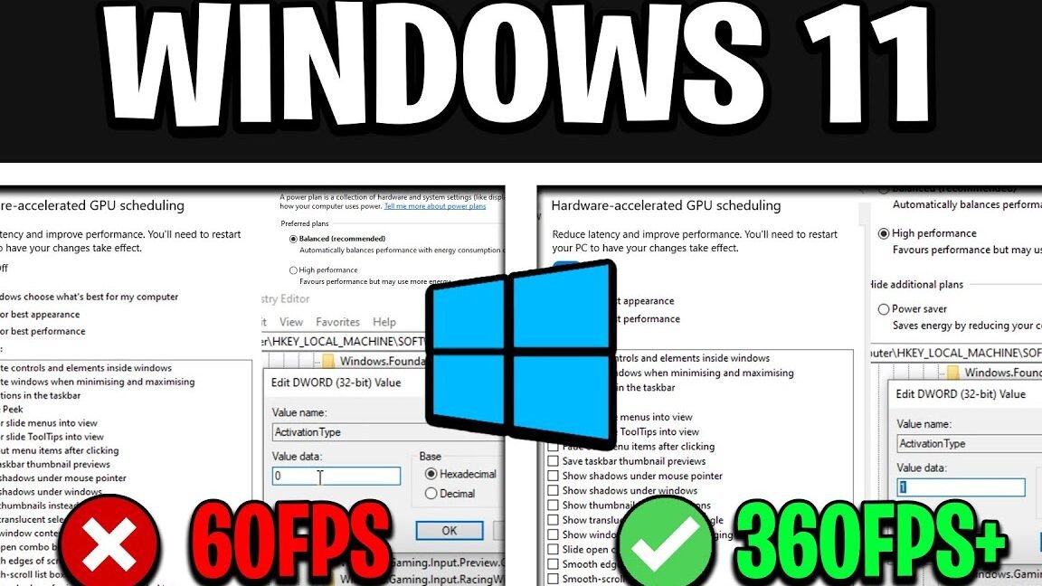 How To Optimize Windows 11 For GAMING - Best Settings for HIGH FPS & NO  DELAY!