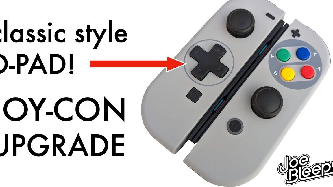 How to swap out your Joy-Con shells: eXtremeRate Super Famicom style kit  with D-Pad - Full Tutorial