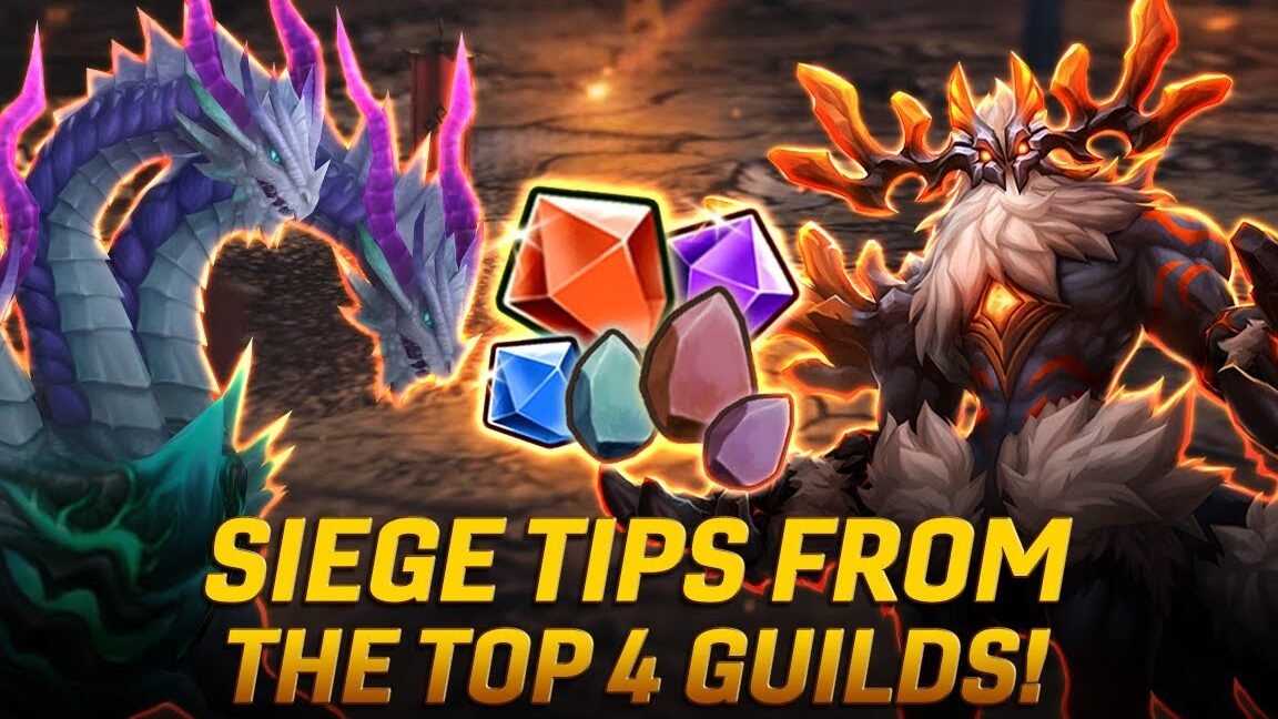 Siege Tips from the Top 4 Guilds!