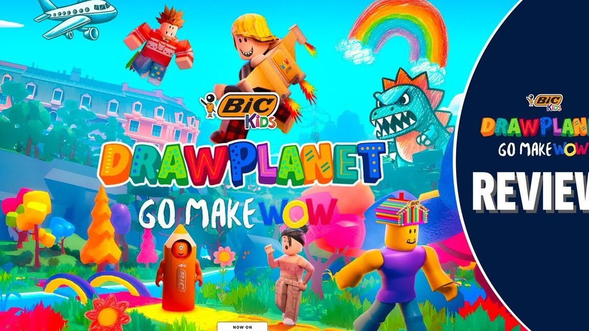 REVIEW: BIC Kids: DrawPlanet Go Make WOW! on Roblox